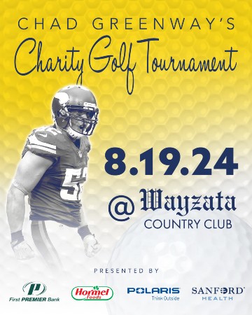 Chad Greenway's Charity Golf Tournament